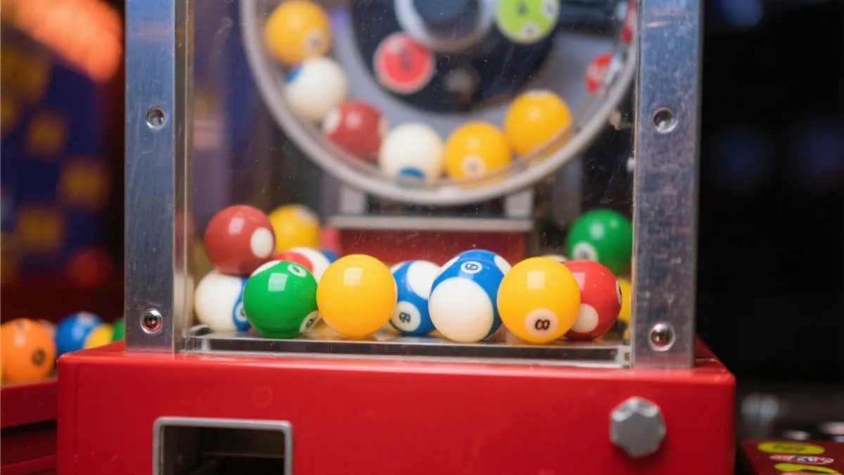 开奖设备与号球示意图